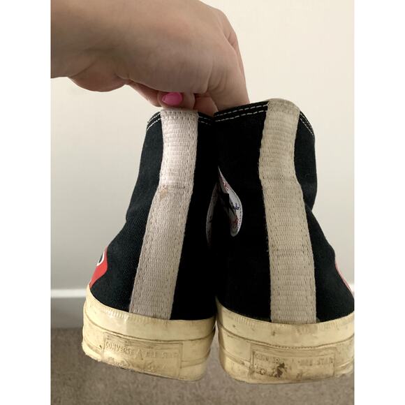 Converse All Stars CDG Play High Top Sneaker Size 8 - Picture 5 of 10